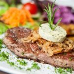 meal, steak, flesh, grill, beef, tasty, plate, food, having lunch, menu, main dish, steak, steak, steak, steak, steak, menu