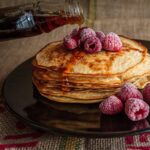 pancakes, maple syrup, raspberries, breakfast, pouring syrup, plate, breakfast plate, stack, stack of pancakes, breakfast food, breakfast meal, sweet, food, delicious, morning, tasty, fruits, food photography, pancakes, breakfast, breakfast, food, food, food, food, food